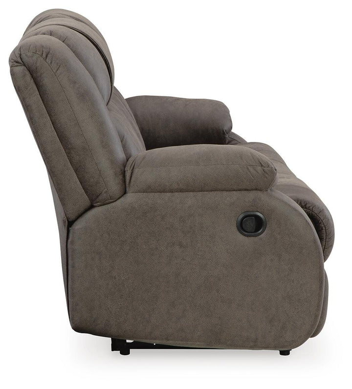 First Base Reclining Sofa - Dark Gray (5)