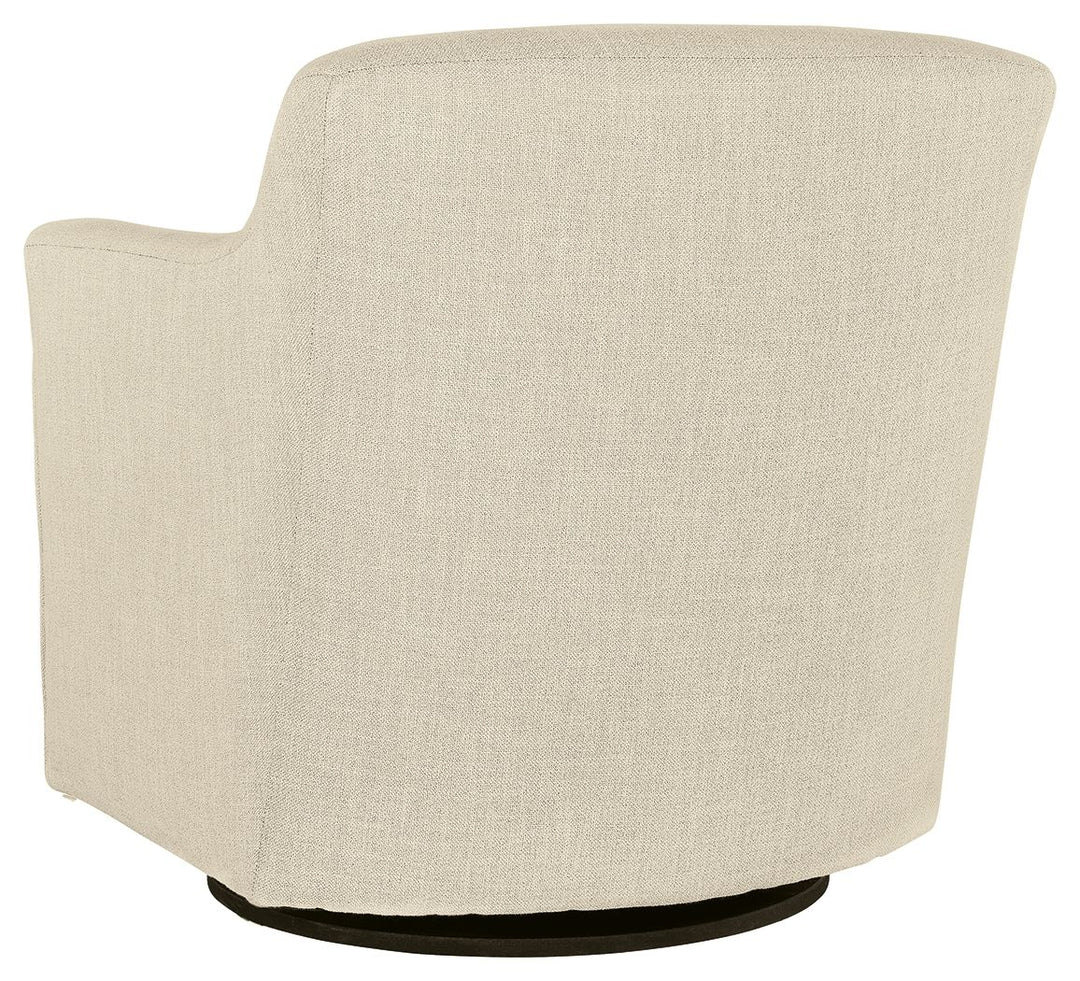 Bradney - Swivel Accent Chair - Beige