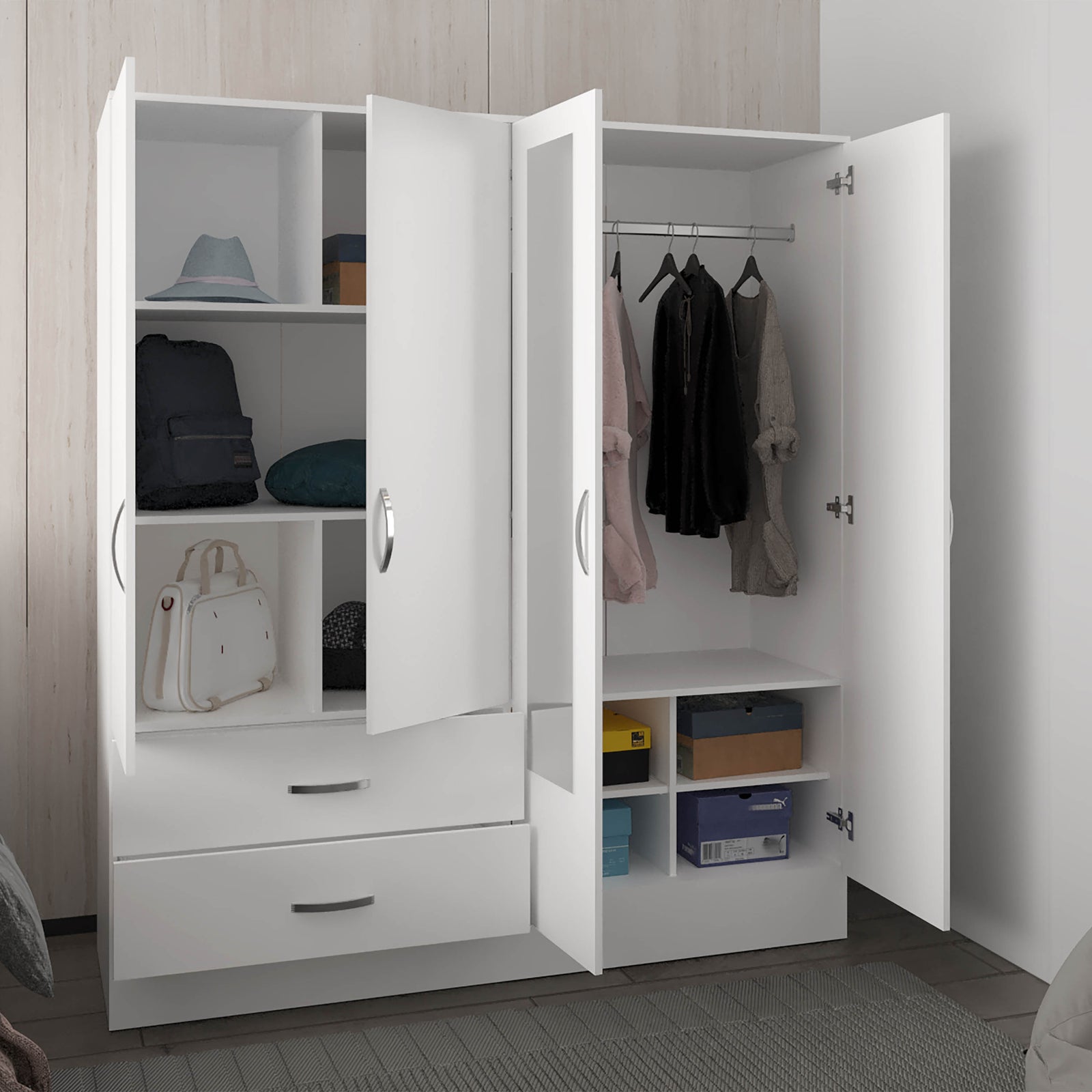 bolton-160-armoire-six-shelves-two-double-door-cabinets-two-mirrors-two-drawers-white
