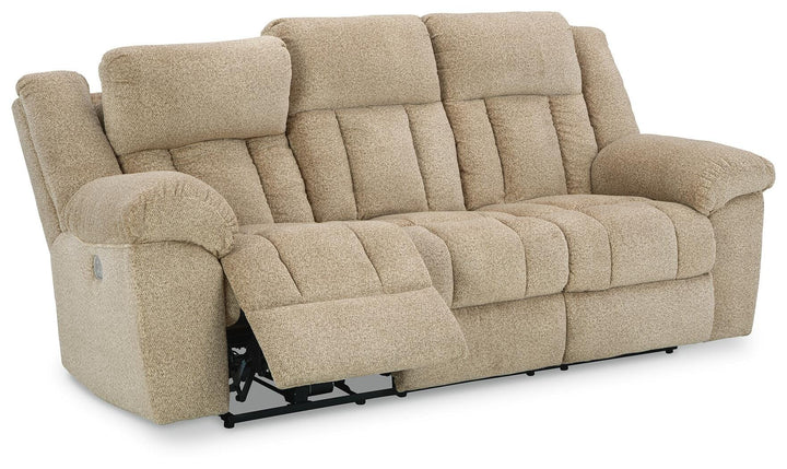Tip-Off Power Reclining Sofa - Beige (1)