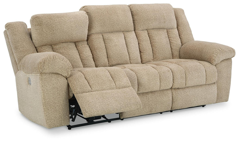 Tip-Off Power Reclining Sofa - Beige (1)