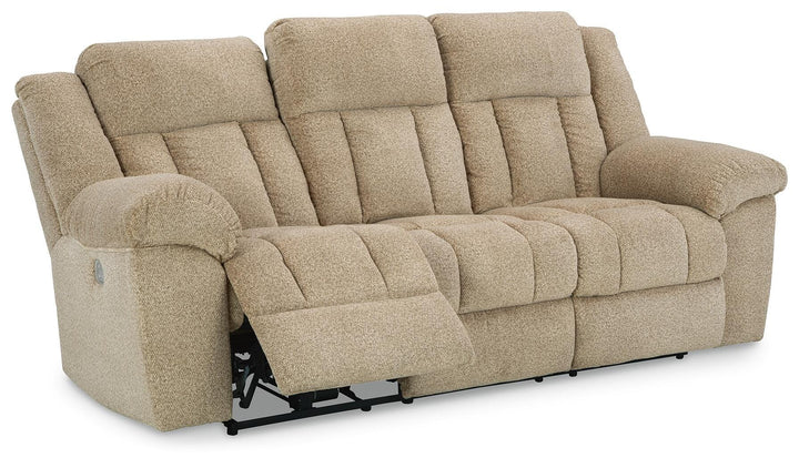 Tip-Off Power Reclining Sofa - Beige (3)