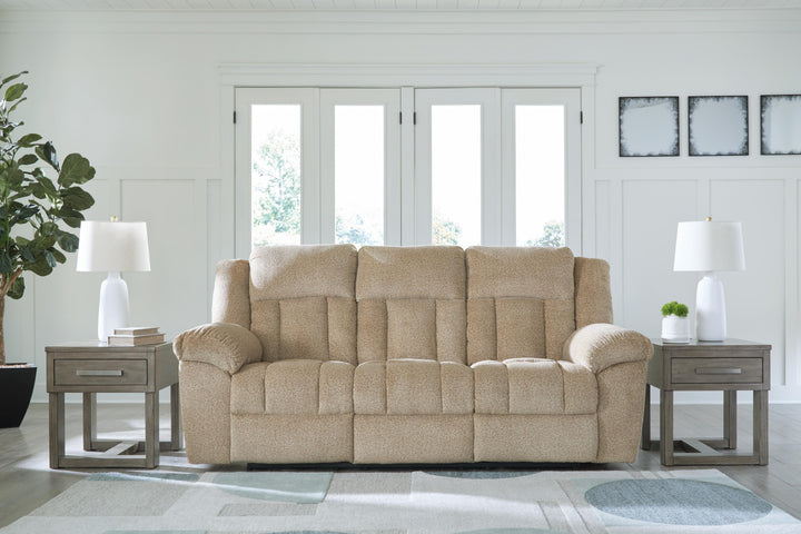 Tip-Off Power Reclining Sofa - Beige (2)