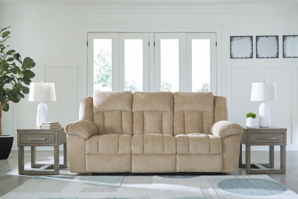 Tip-Off Power Reclining Sofa - Beige (2)