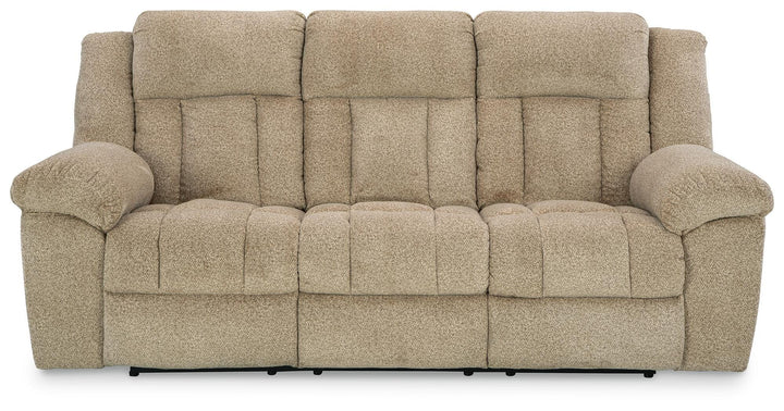 Tip-Off Power Reclining Sofa - Beige (4)