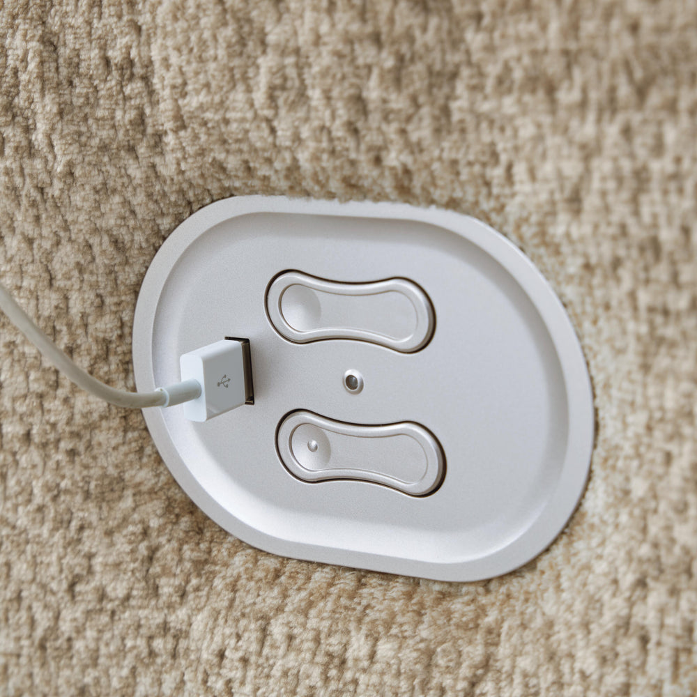 Tip-Off Power Reclining Sofa - Beige (9)