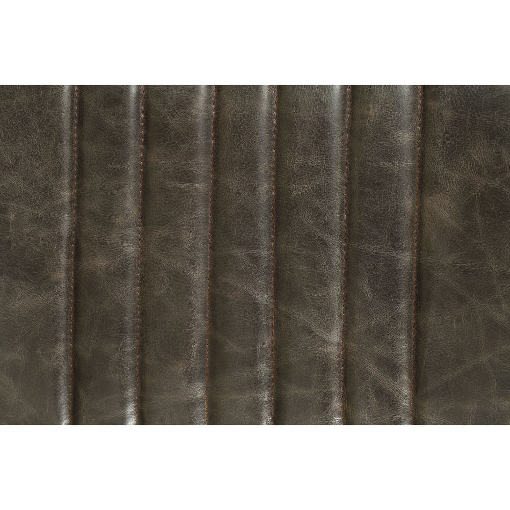 Sarahi - Accent Chair - Distress Espresso Top Grain Leather