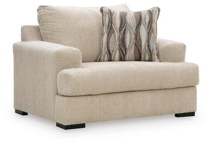 Lofwood Oversized Chair - Oatmeal (1)