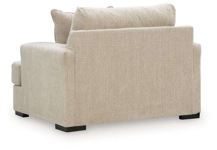 Lofwood Oversized Chair - Oatmeal (4)