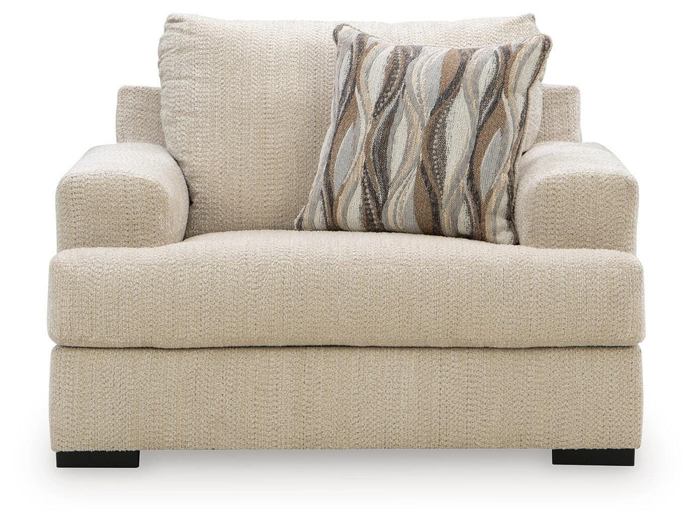 Lofwood Oversized Chair - Oatmeal (3)