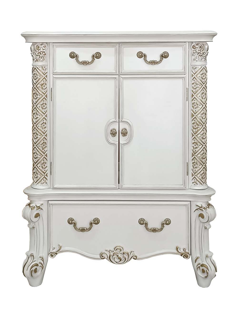ACME Furniture Vendome Chest Antique Pearl