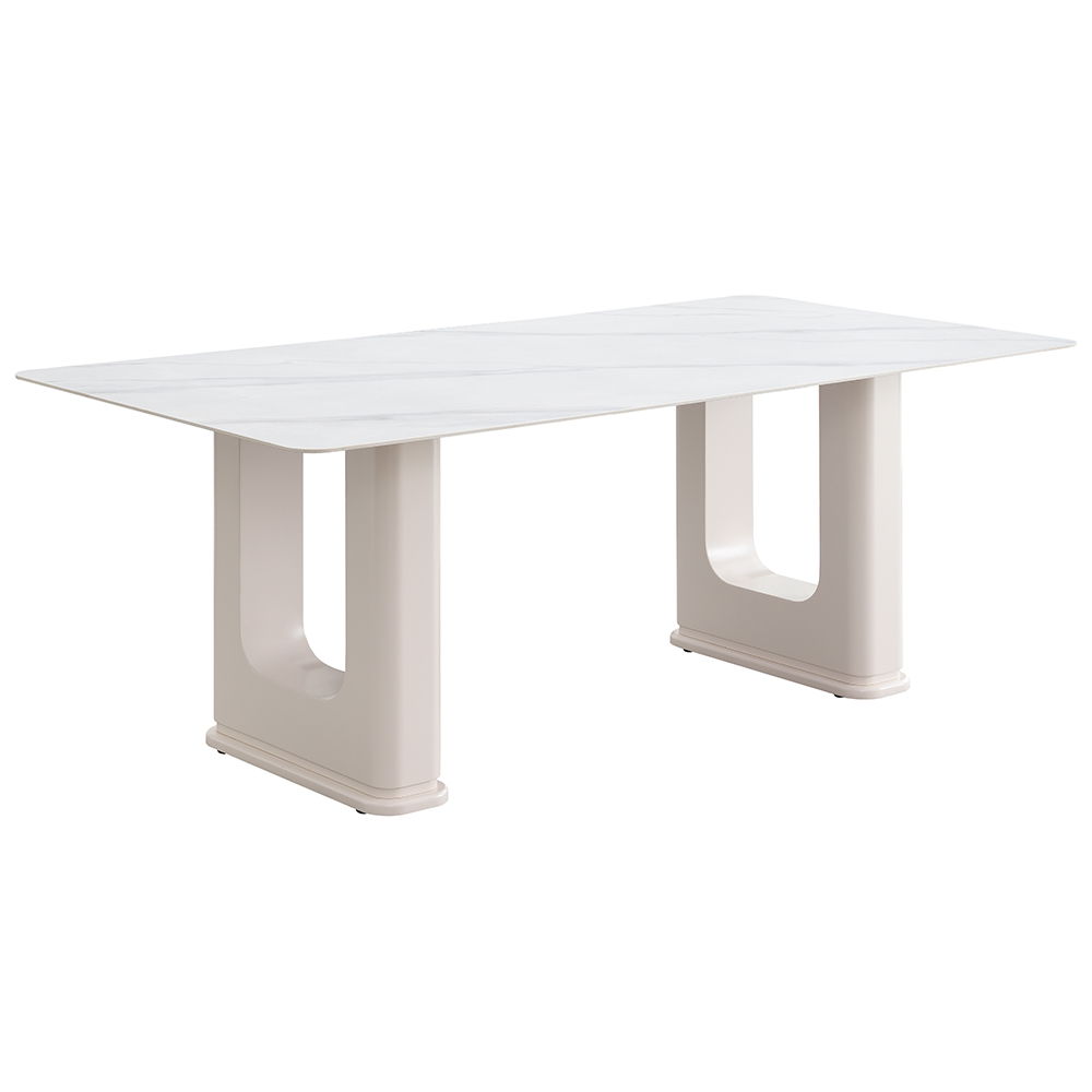 Kalam - Dining Table - Ceramic Top & Beige