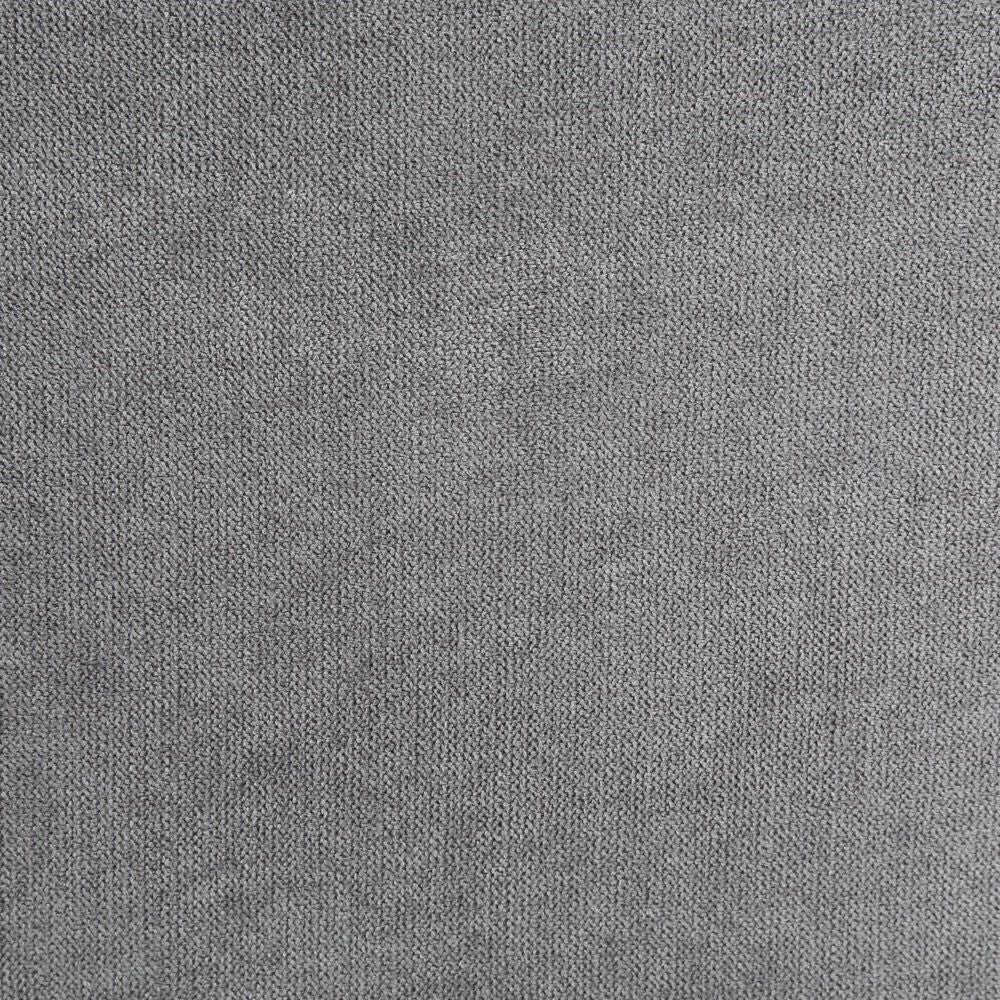 Edina - Side Chair Set of 2) - Gray Fabric, Oak & Sandy Black