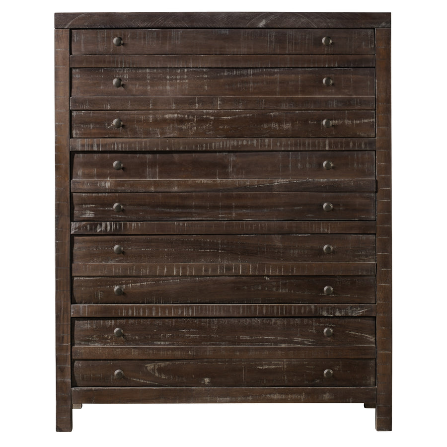 Modus Furniture 8T0684A Townsend Five Drawer Solid Wood Chest In Java 2024