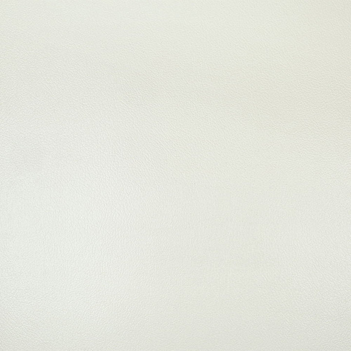 Adara - Sofa With 7 Pillows - Pearl White Synthetic Leather & Antique White