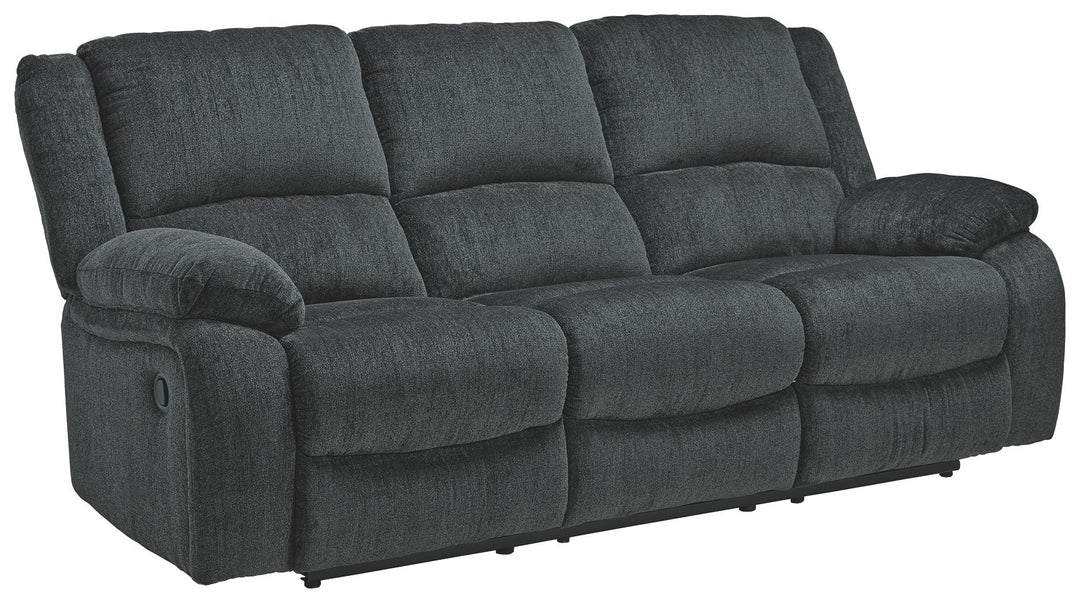Draycoll - Reclining Sofa - Dark Gray