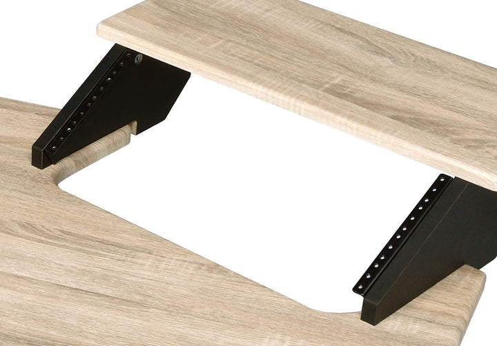 Eleazar - Music Recording Studio Desk - Oak