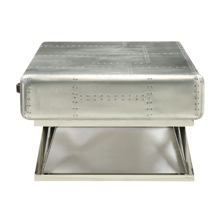 Brancaster - 51" Coffee Table - Aluminum