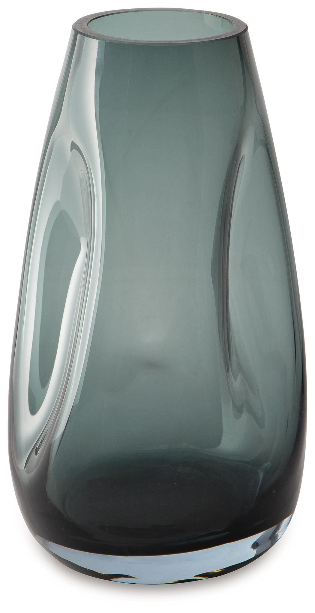 Beamund - Vase - 9" - Teal Blue