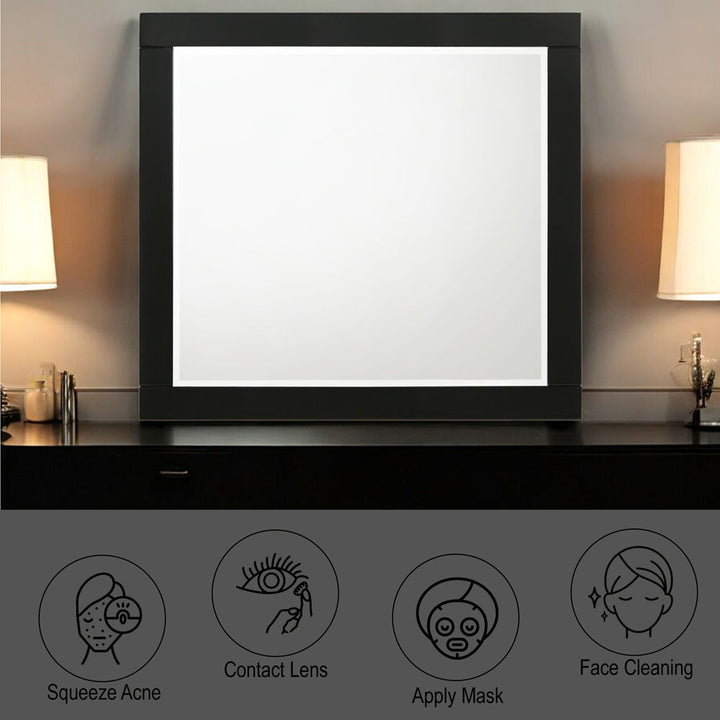 Chelsie - Mirror - Black