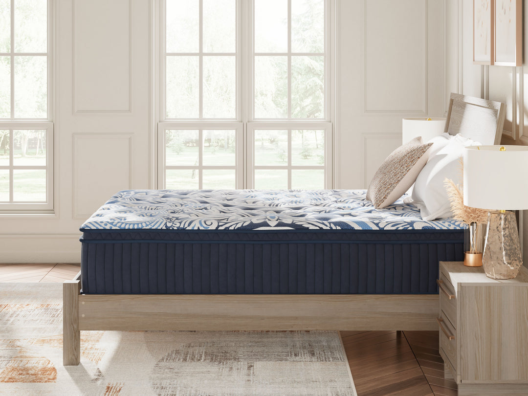 Plush Luxe 2.0 - King Mattress - Blue by Ashley Furniture product image