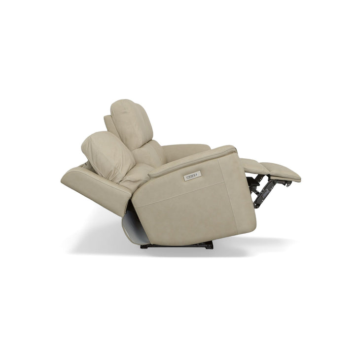 Flexsteel 1041-62PH-94680 Henry  Power Reclining Sofa With Power Headrests & Lumbar  Beige