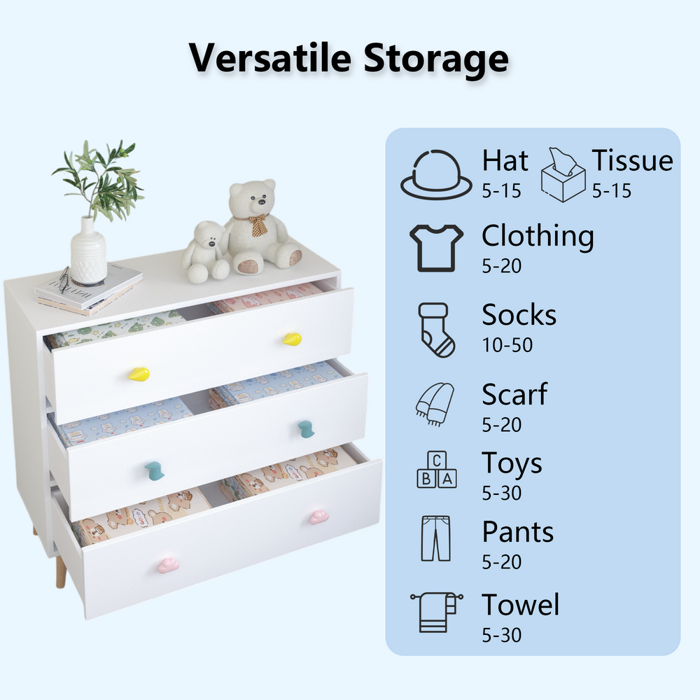 kids-3-drawer-dresser-baby-storage-cabinet-for-nursery-white