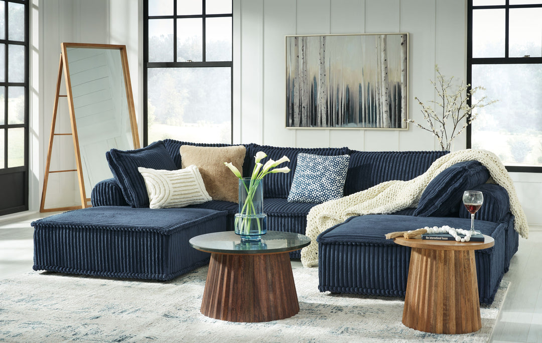 Bales - 5-Piece Modular Seating - Navy by Ashley Furniture product image