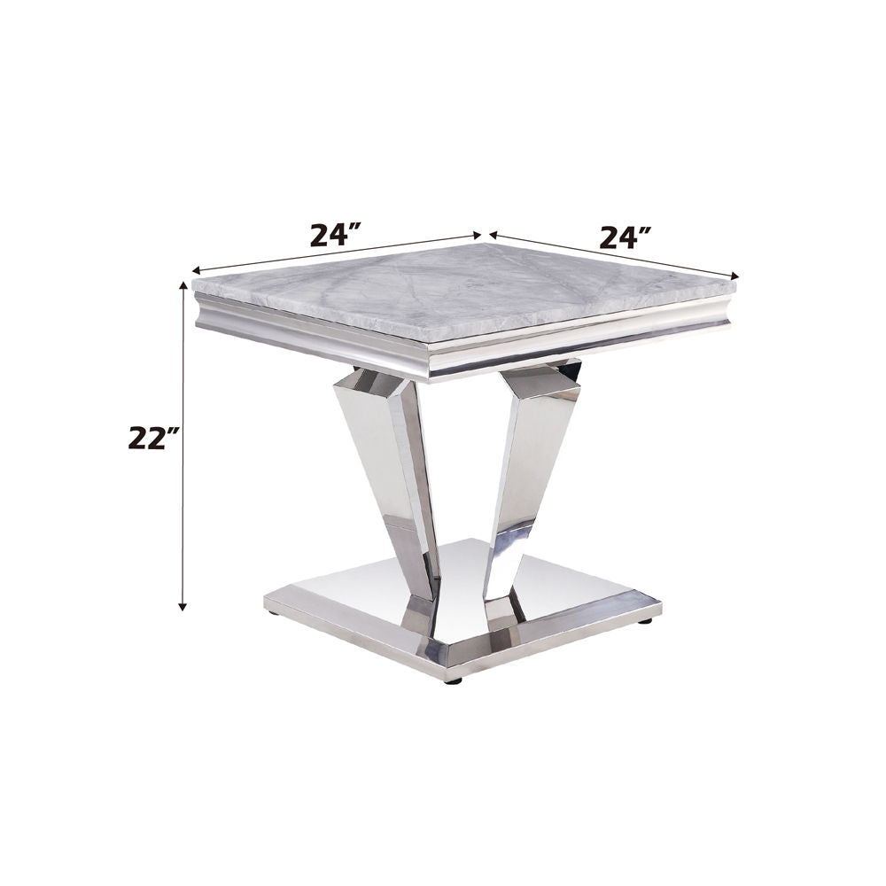 satinka-end-table-light-gray-printed-faux-marble-top-mirrored-silver