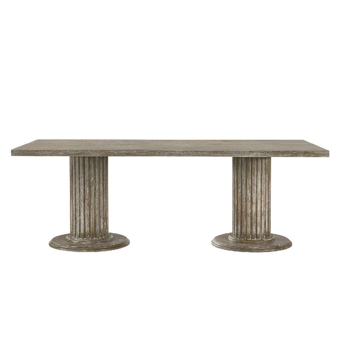 Gabrian - 31" Dining Table - Reclaimed Gray