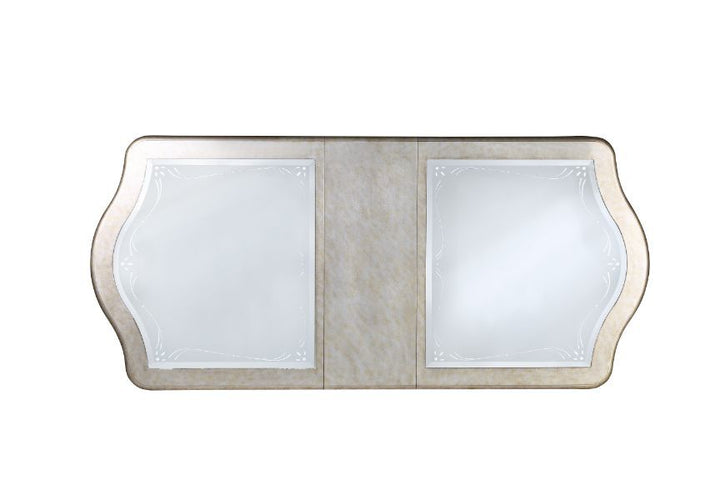 Esteban - Dining Table - Antique Champagne