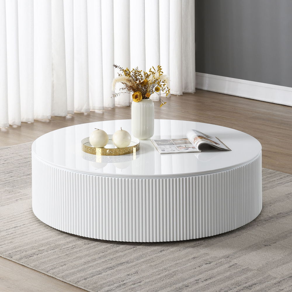 Dyllan - Coffee Table - White High Gloss
