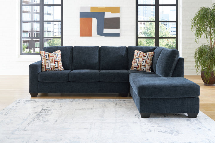 Aviemore - 2-Piece Sectional With Raf Corner Chaise - Ink by Ashley Furniture product image
