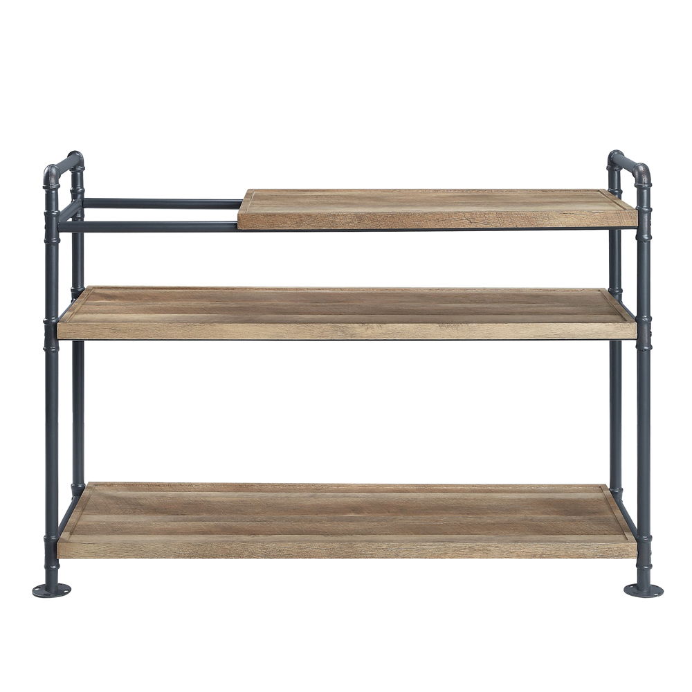 Brantley - 32" Bookshelf - Oak & Sandy Black