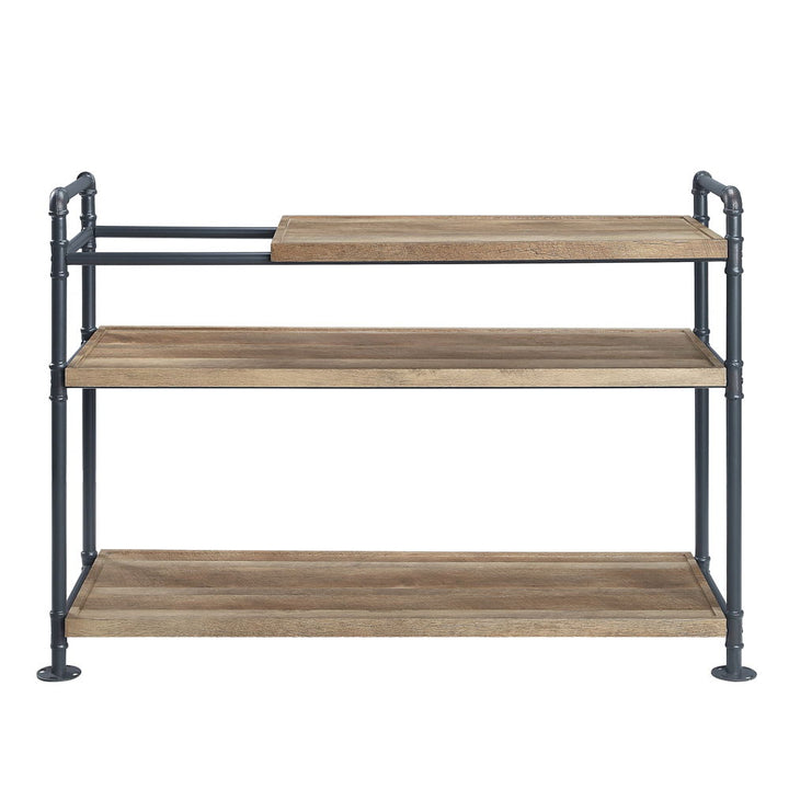 Brantley - 32" Bookshelf - Oak & Sandy Black