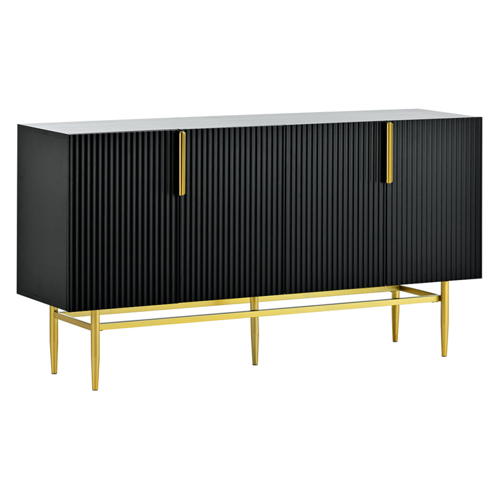 modern-elegant-4-door-sideboard-with-gold-metal-handle