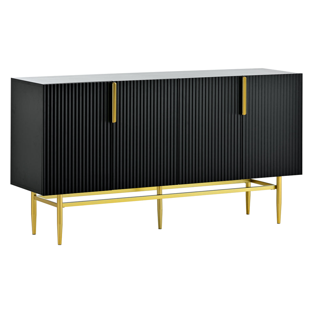 modern-elegant-4-door-sideboard-with-gold-metal-handle
