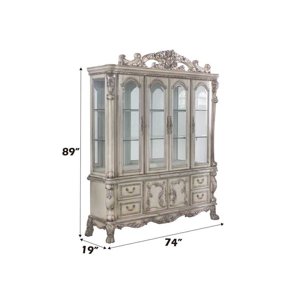 Dresden - Buffet & Hutch - Vintage Bone White