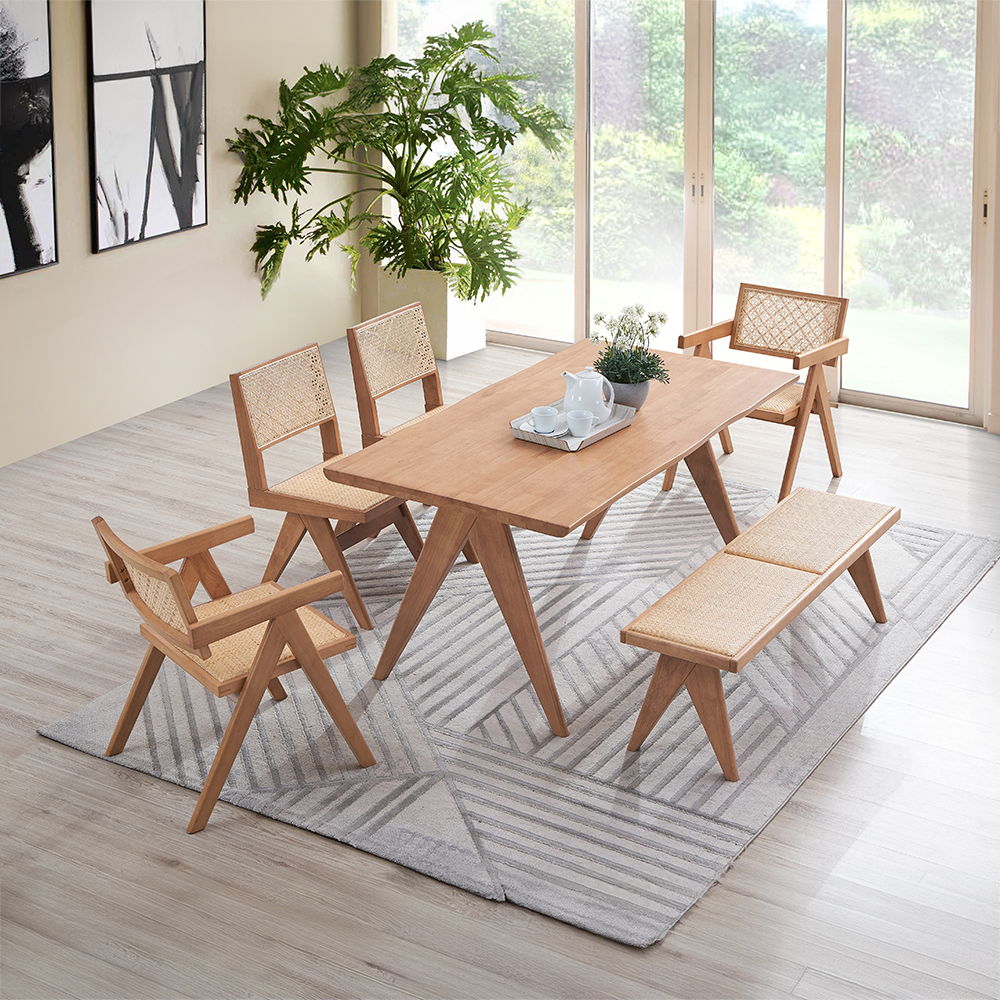 Velentina - Dining Table - Natural