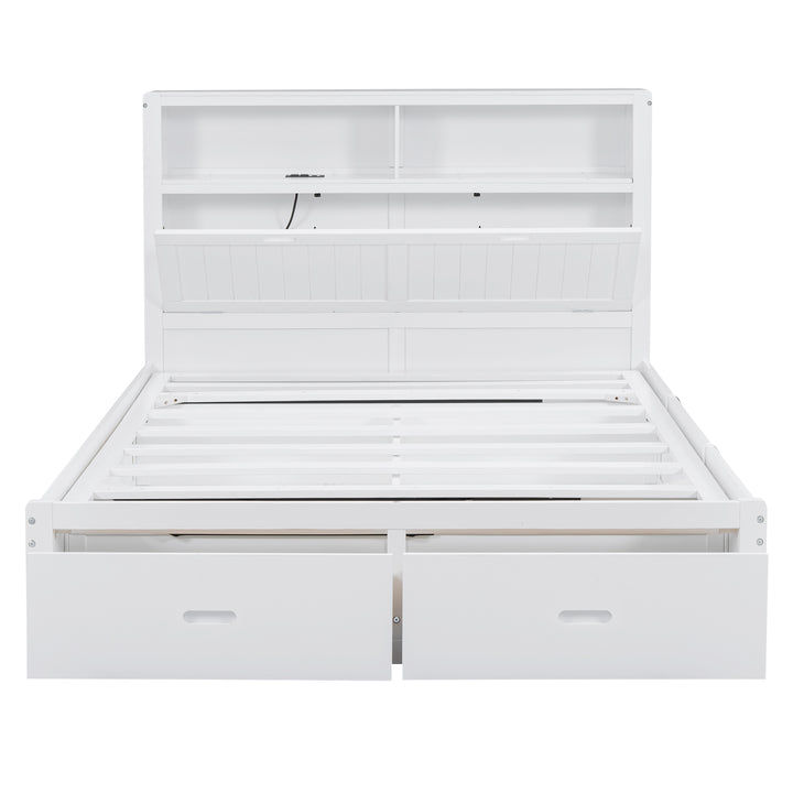 wood-queen-size-hydraulic-platform-bed-with-storage-led-headboard-charging-station-and-2-drawers