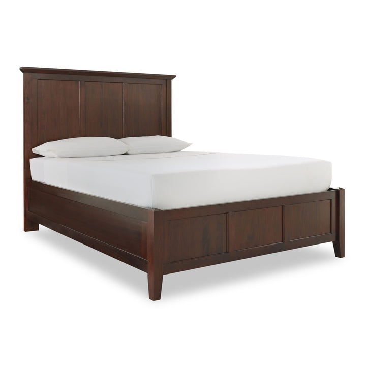 Modus Furniture 4N35L4 Paragon Wood Panel Bed In Truffle