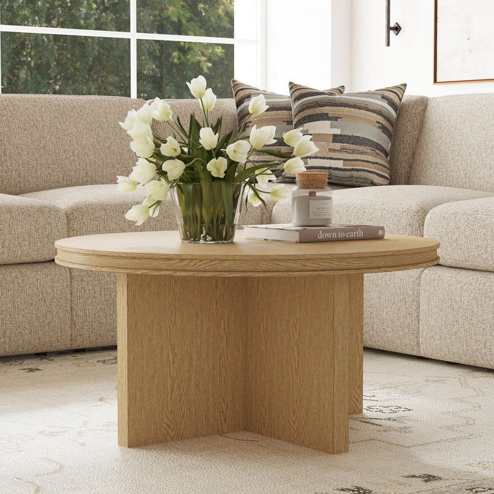 Waterfall Round Coffee Table