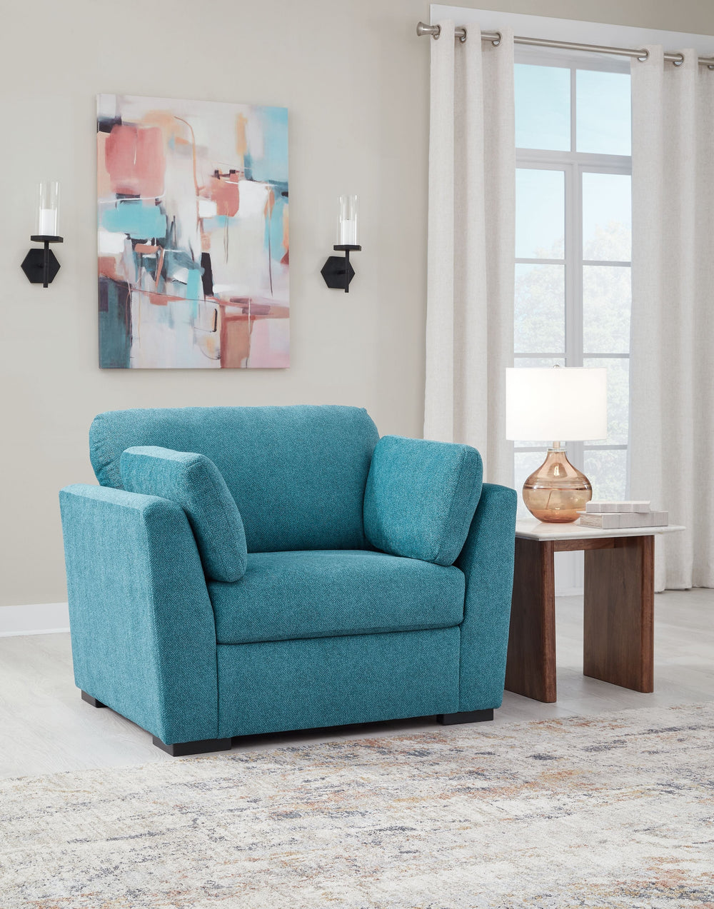 Keerwick - Chair And A Half - Teal