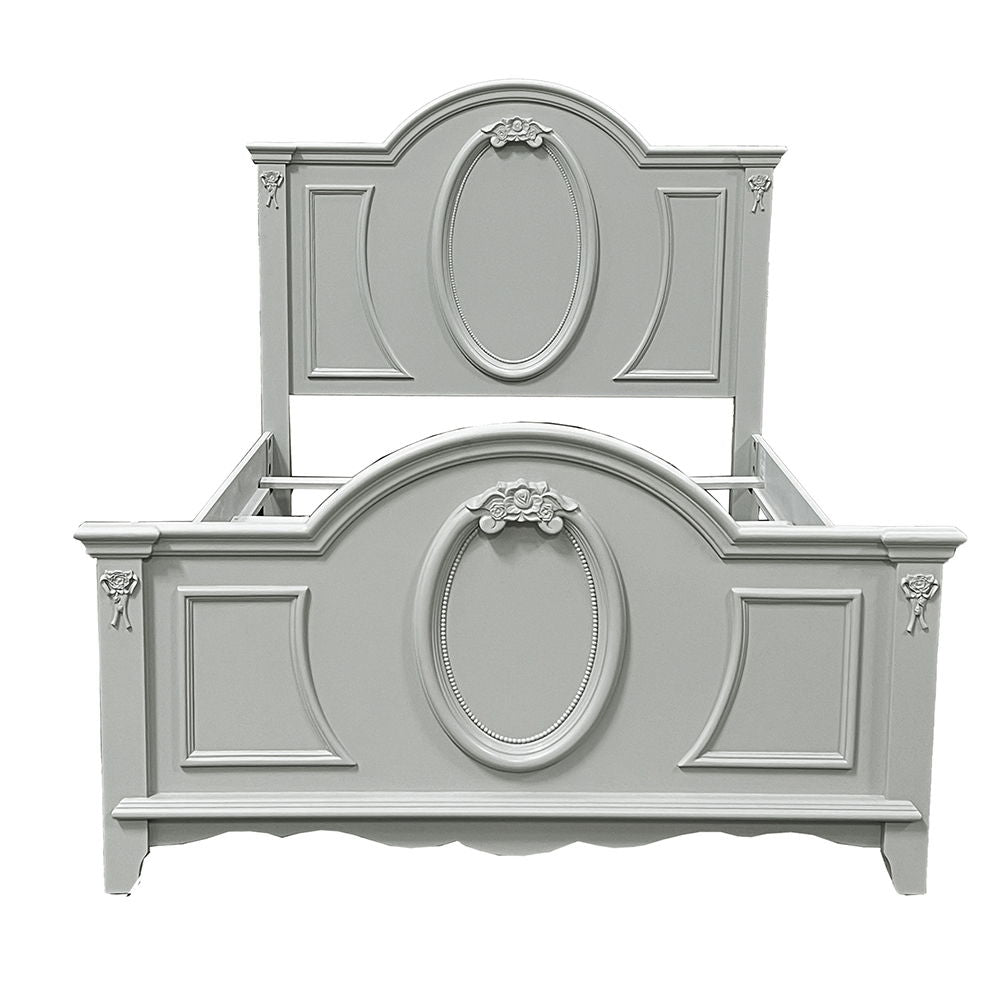 Flora - Twin Bed - Gray