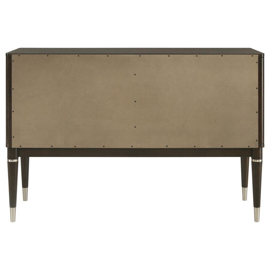 Reseda - 4-Door Dining Sideboard Server With Shelves - Ash Brown