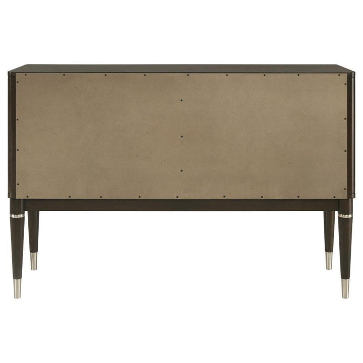 Reseda - 4-Door Dining Sideboard Server With Shelves - Ash Brown