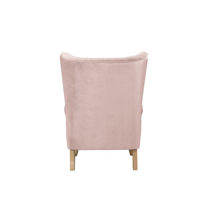 Adonis - Accent Chair - Blush Pink Velvet