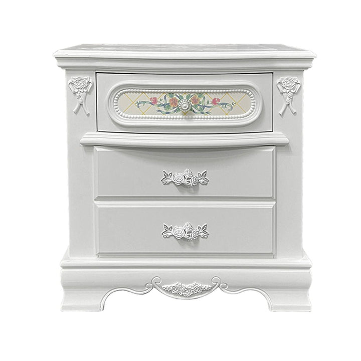 Flora - Nightstand - White
