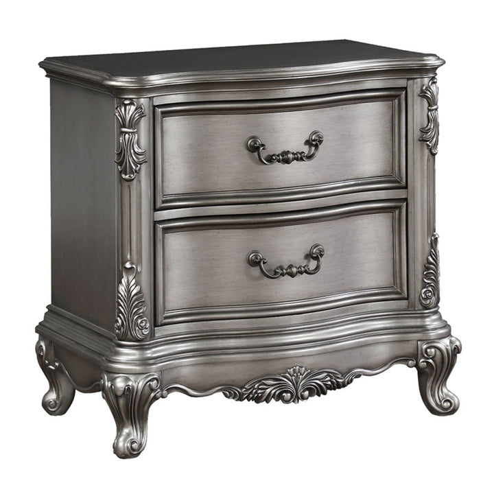 Ariadne - Nightstand - Antique Platinum