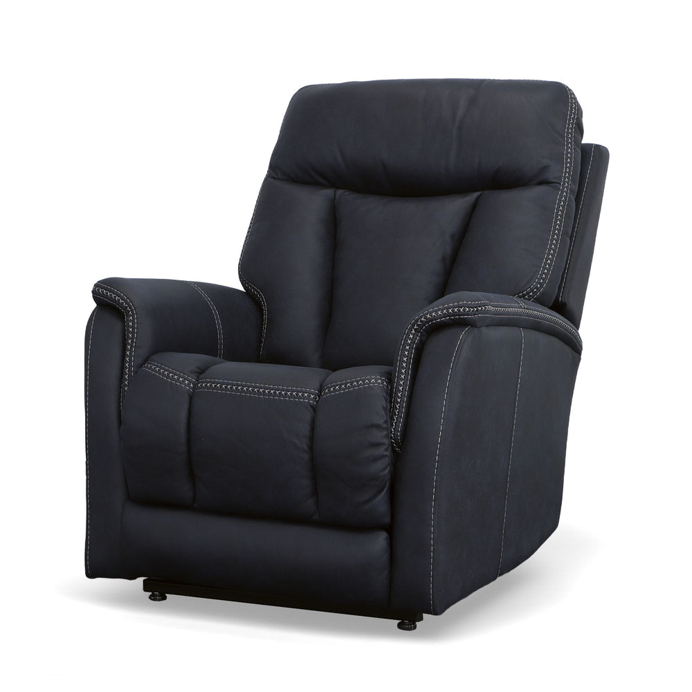 Atlas Fabric Power Lift Recliner with Power Headrest & Lumbar in Ocean